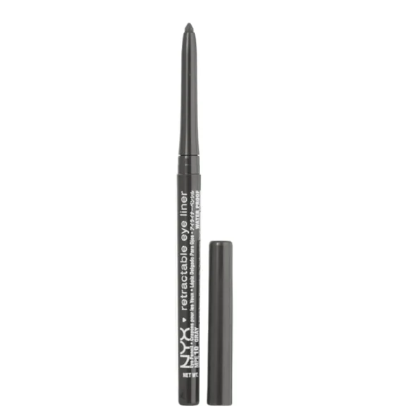 3 x NYX Professional Makeup Retractable Eye Liner, Waterproof, Gray