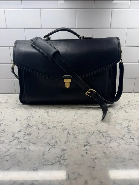 Vintage Coach Morgan Briefcase 309 + Original Strap