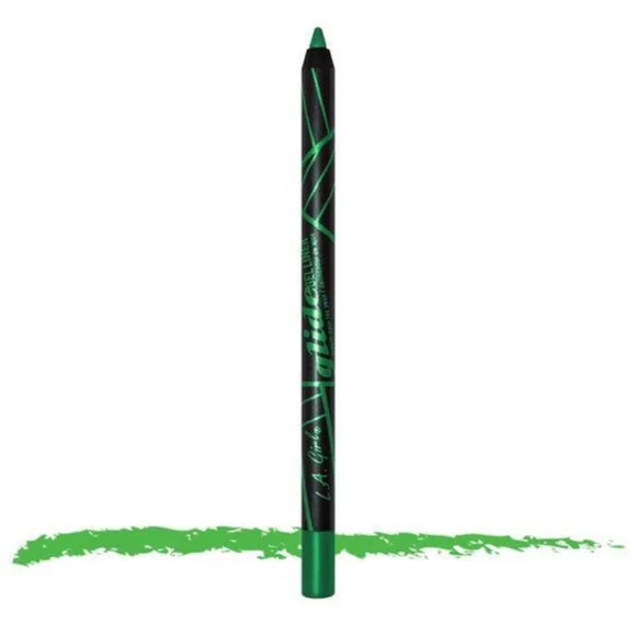 2 x LA Girl Glide Gel Eyeliner Pencil, Limelight