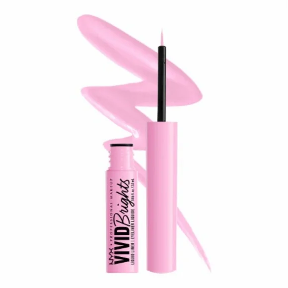 NYX Professional Makeup Vivid Brights Liquid Eyeliner 09 Sneaky Pink