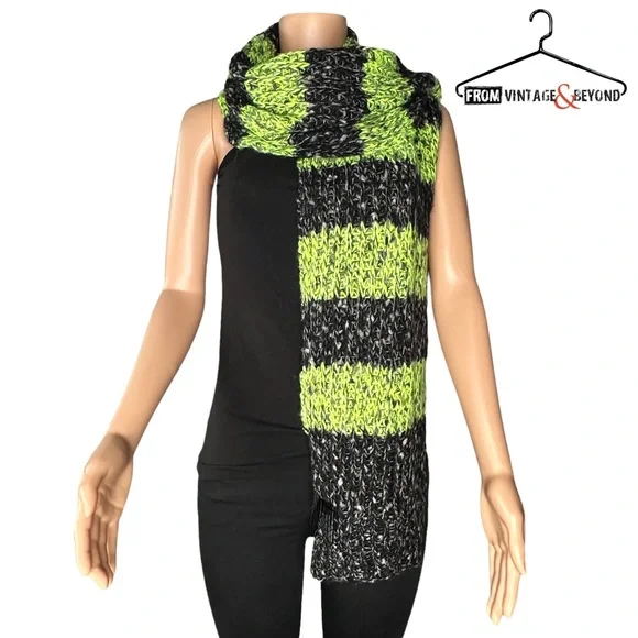 Maison Scotch Knit Scarf Wool, Needles and Passion