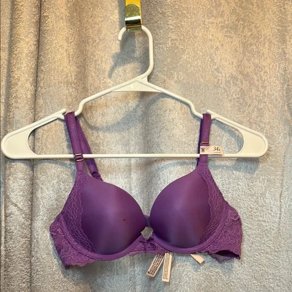 Victoria's‎ Secret Dream Angels Purple Lace Push-Up Bra 34A 11206496