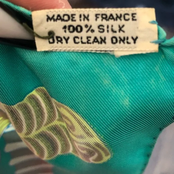 Hermès 100% Silk Scarf Etendards et Bannières by Annie Faivre RARE FIND! 1984