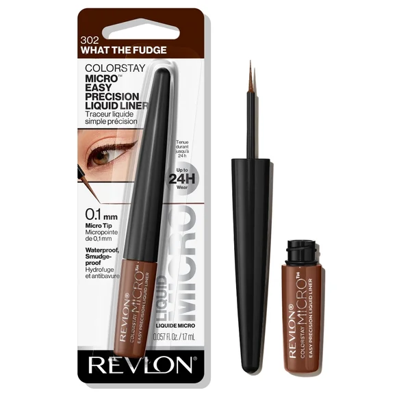 Revlon ColorStay Micro Easy Precision Liquid Liner 302 What The Fudge