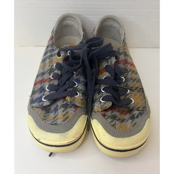 KEEN Elsa IV Plaid Sneakers Womens 6.5 Wool Cottagecore Casual Shoes Tweed‎