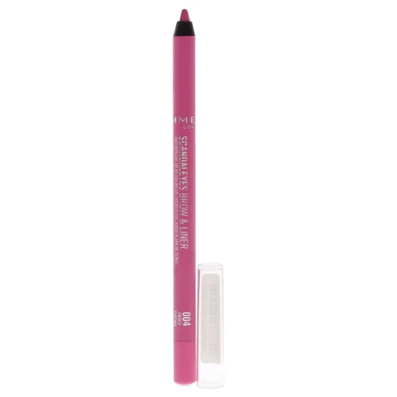 3 x Rimmel Scandaleyes Waterproof Brow and Liner Kajal, 004 Fierce Fuchsia