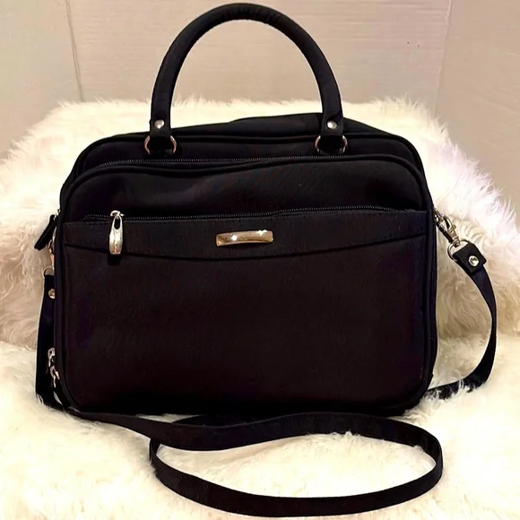 Organizer Black Handbag