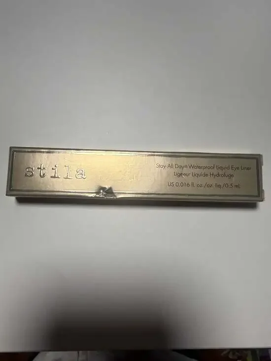 Stila Stay All Day Waterproof Liquid Eye Liner in Snow, 0.016 fl. oz.