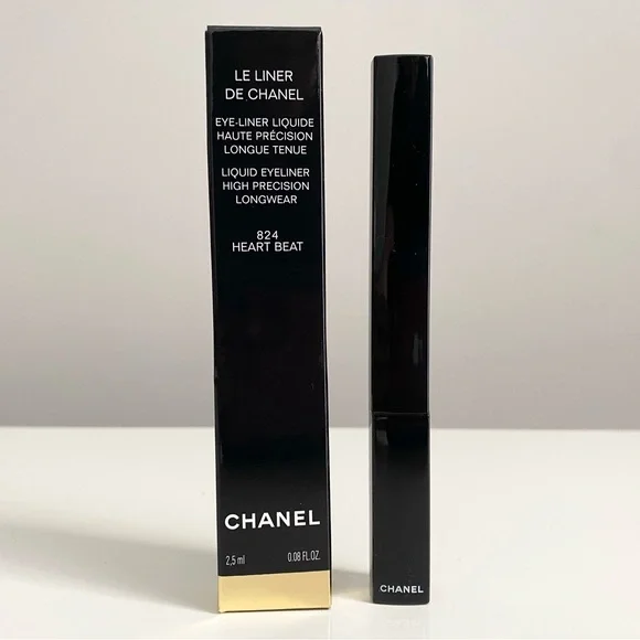NEW Chanel Nature Getaway Takeaways 824 Heart Beat Pink Le Liner Liquid Eyeliner