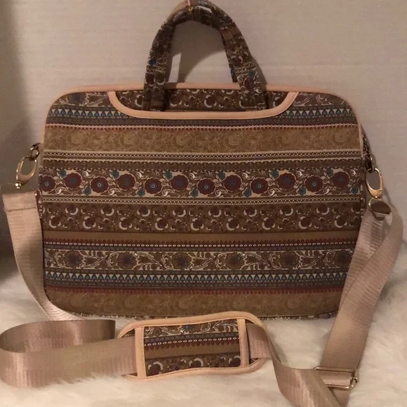 Laptop/Smart Pad/Work&School Case with Crossbody Strap