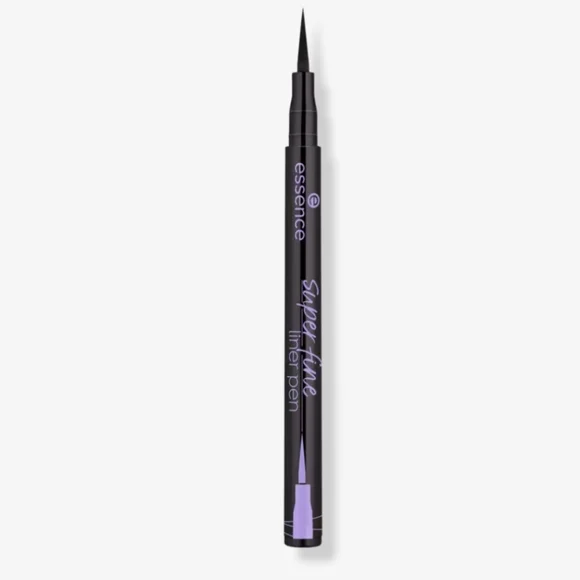 2 x Essence Super Fine Eyeliner Pen 01 Deep Black