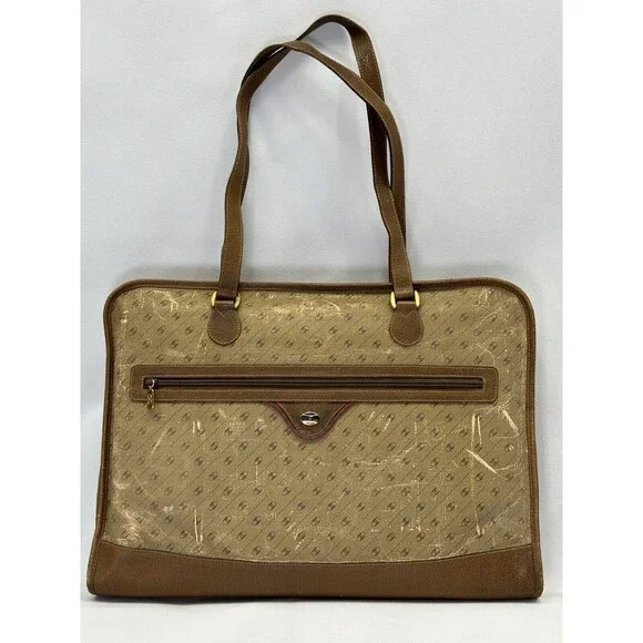 Very Rare Gucci Accessories Collection Portfolio Handle Briefcase Monogram OBO