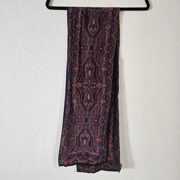 Ginnie Johansen Vintage Silk Scarf