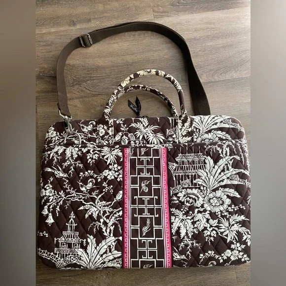Vera Bradley Imperial Toile Hardshell Laptop bag
