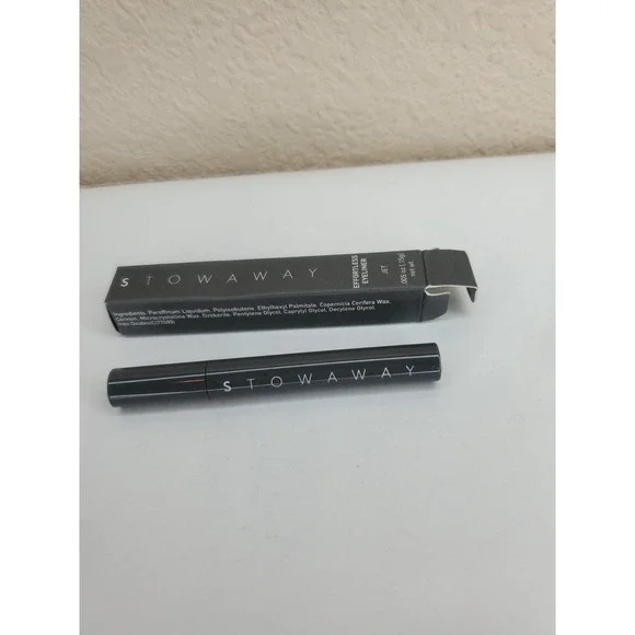 Stowaway Effortless Eyeliner Jet Black .005oz‎ / .15g NWB