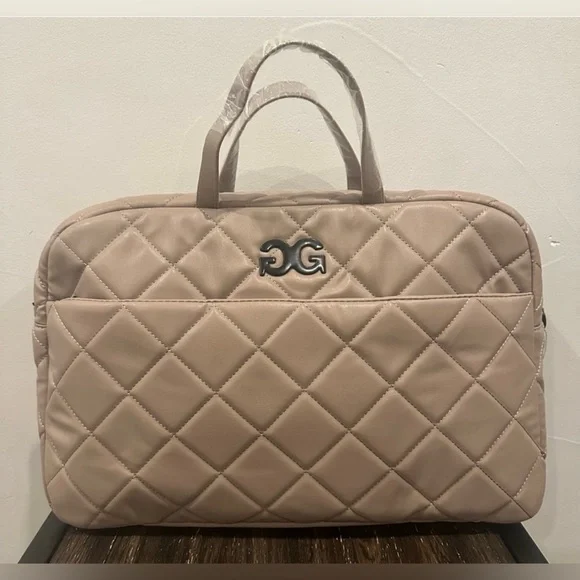 Gilda Paris Quilted Weekender Bag NWT