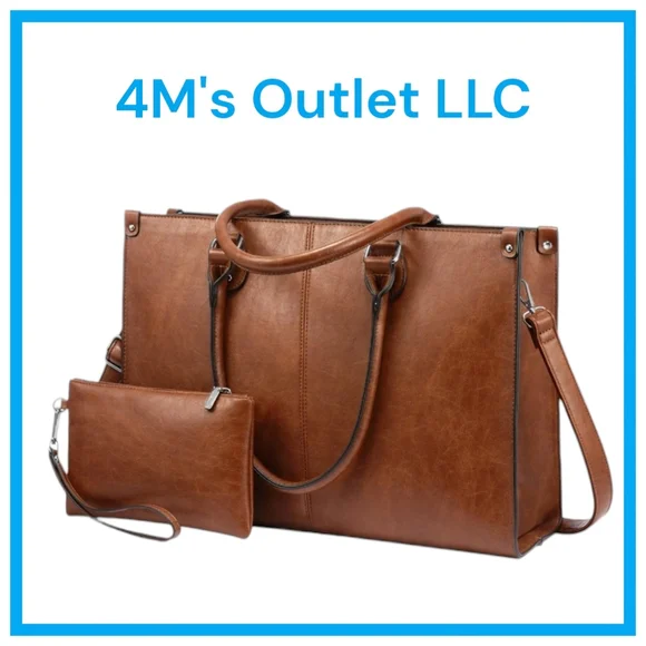 Laptop Bag for Women, 15.6 inch Laptop Tote Bag