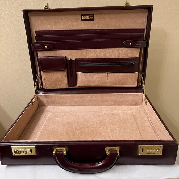 Christian Dior vintage (1975) Briefcase EUC