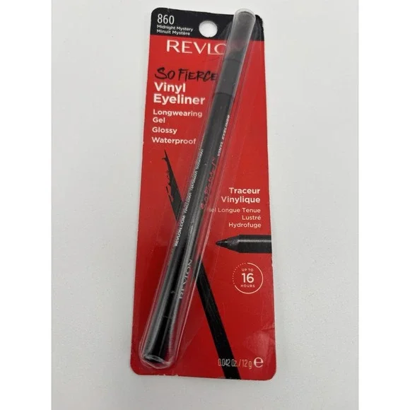 Revlon So Fierce Vinyl Eyeliner WW84 Midnight Mystery #860 Waterproof