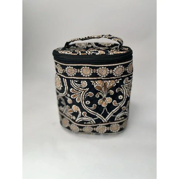 VERA BRADLEY Cool Keeper Zip Snack Lunch Top Handle Bag (CAFFE LATTE)