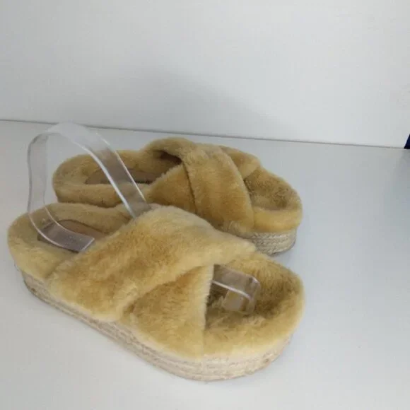 Jeffrey Campbell Fluffy Espadrilles 38