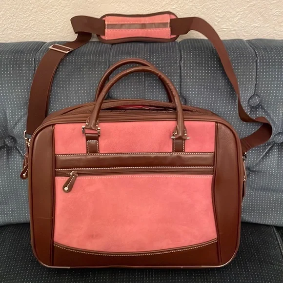 Mobile Edge Bringit Special Edition travel & computer bag, pink & brown (Mlb)