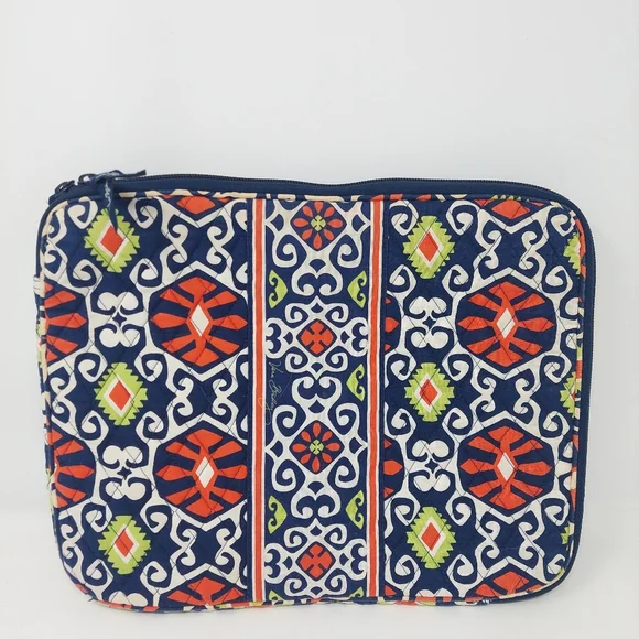 Vera Bradley Sun Valley Laptop Tablet Sleeve Protective Padded Carrying Case