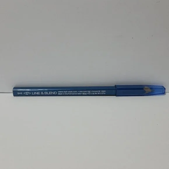 2 Styli Style Waterproof Eye Liner Blue