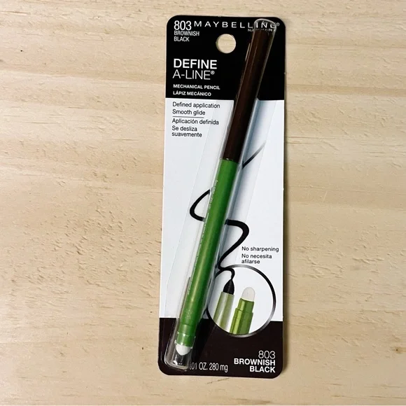 Maybelline Define A-Line Mechanical Eyeliner Pencil Brownish Black #803