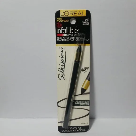 Loreal Silkissime Silky Pencil Eyeliner Charcoal