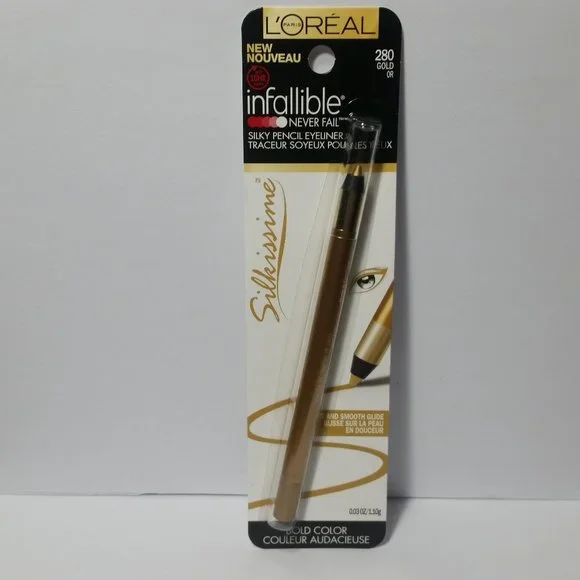 Loreal Silkissime Silky Pencil Eyeliner Gold