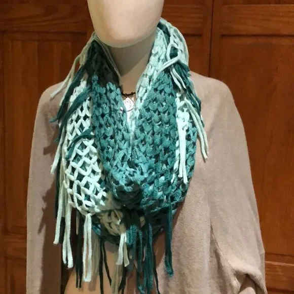 Super Funky Infinity Scarf with Frills