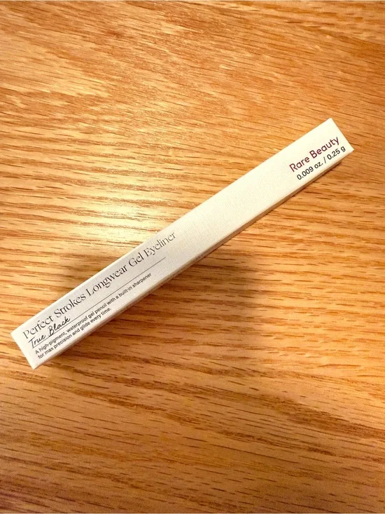 Rare Beauty Perfect Strokes Longwear Gel Eyeliner True Black NIB