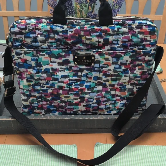 Kate Spade Multicolor Chad Quilted Crossbody Bag