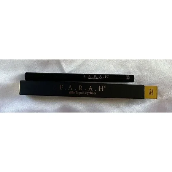 Farah 18 Hour Black Velvet Liquid Eyeliner Pen NWB
