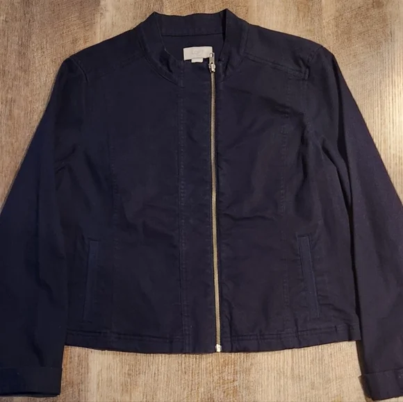 Loft Navy Blue Jacket. Size M