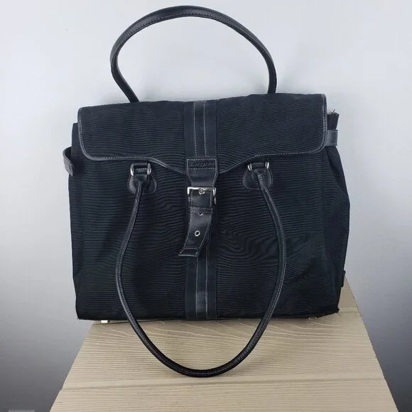 Targus Women's Nylon Laptop Bag with Buckle