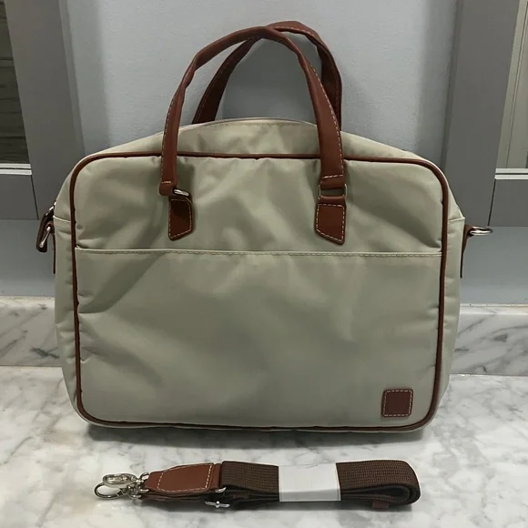 Longvoyage Laptop computer bag with adjustable shoulder strap, convertible bag