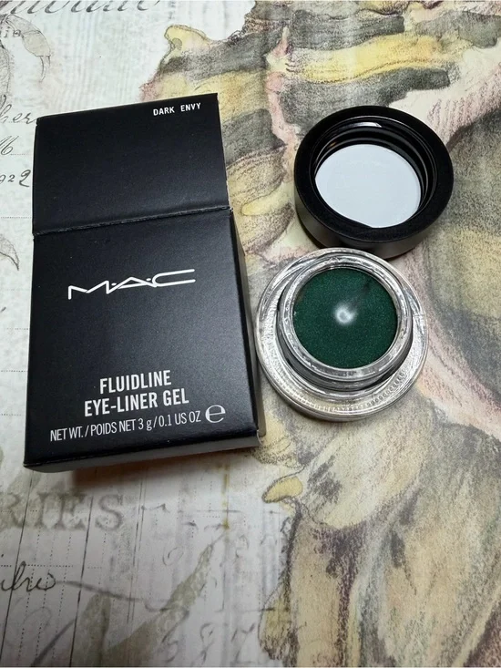 MAC COSMETICS BNIB DARK ENVY Fluidline eye-liner gel Very Rare!
