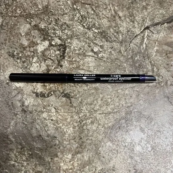 LAURA GELLER i-care‎ Waterproof Eyeliner Vivid Violet .012 Oz Full Size New