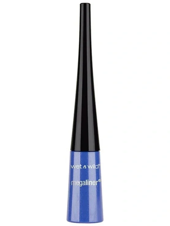 3/$12 Wet N Wild 873 Voltage Blue Megaliner Liquid Eyeliner