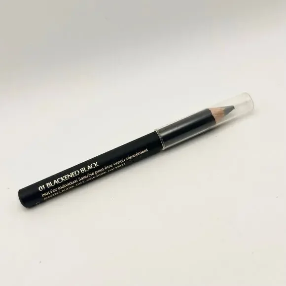 Estee Lauder Pure Color Intense Kajal Eye Liner 01 Blackened Black Travel New