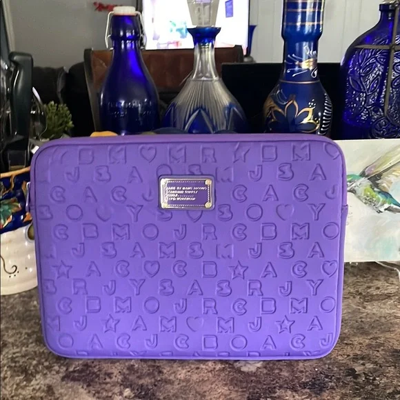 Marc By Marc Jacobs Purple Laptop Bag