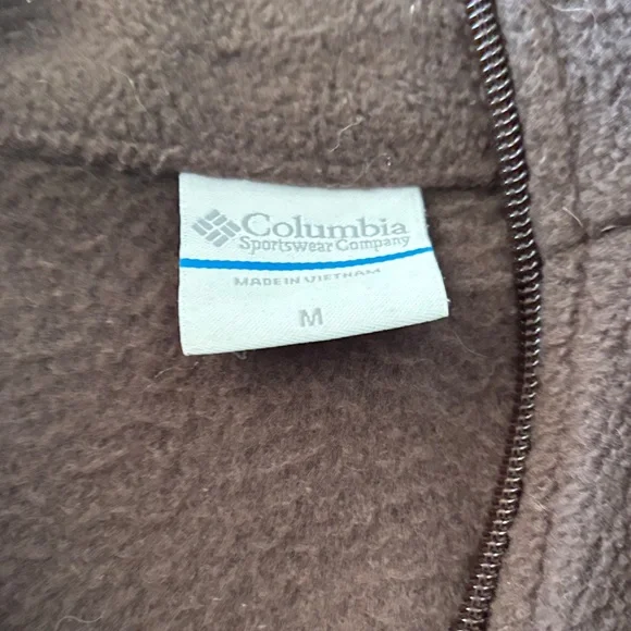 Columbia Dark Brown Fleece Jacket