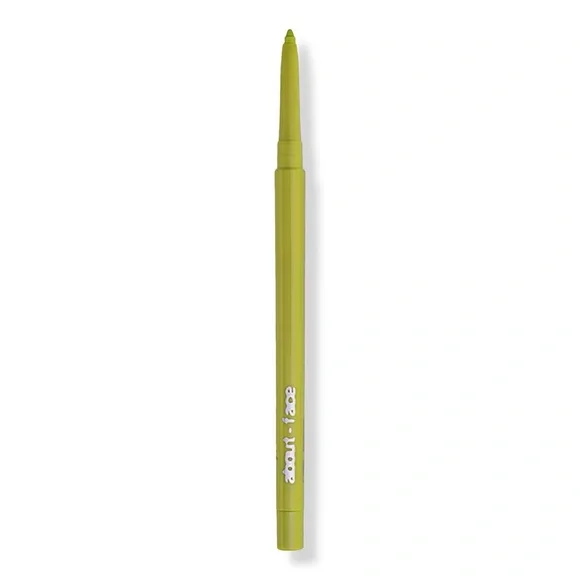 ABOUT-FACE LINE ARTIST GEL EYELINER MATTE LINER ELECTRIC SLIDE MATTE ACID GREEN