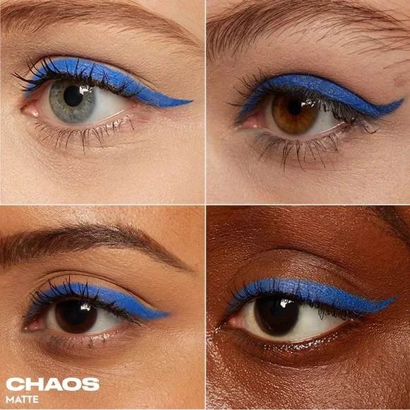 URBAN DECAY 24/7 Glide-On Waterproof Eyeliner Pencil CHAOS Matte Blue NEW IN BOX