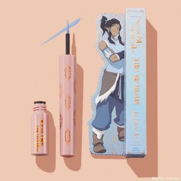 Colourpop x Avatar Legend of Korra Graphix Ink Liquid Eyeliner Korrasami NEW