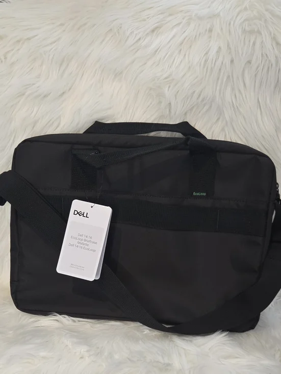 Dell 14-16 Ecoloop Briedcase Mallette Blavk Laptop Bag NWT