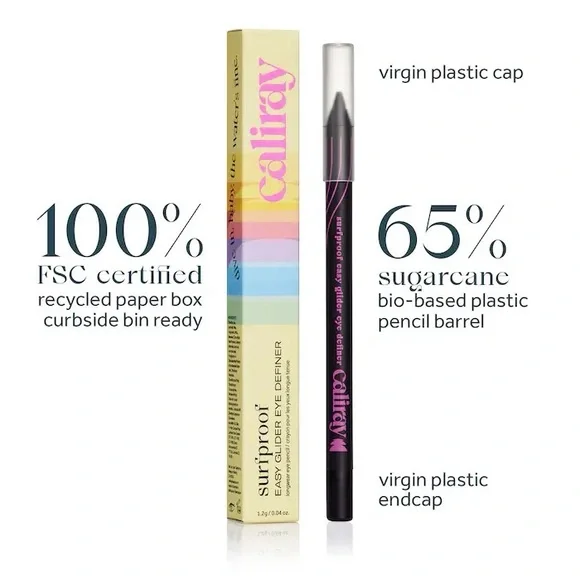Caliray - surfproof waterproof eyeliner - night diving (black) - NWT (no box)