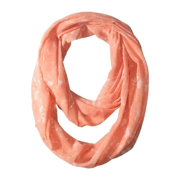 Calvin Klein Women's Chevron Tie Dye Chiffon Infinity Scarf, Retail $38.00